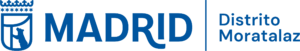 Marca Moratalaz-distrito-azul