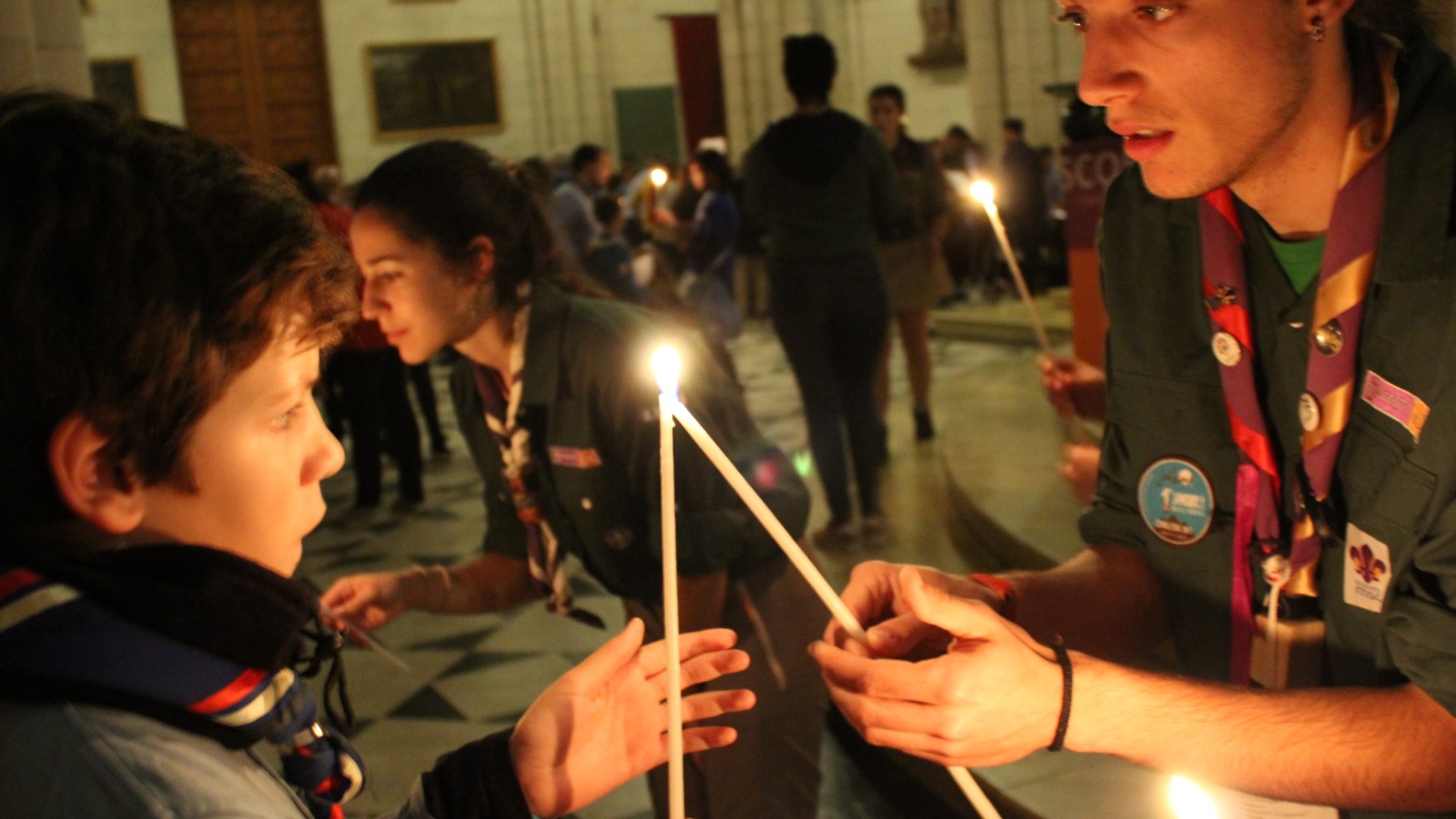 La Luz de Belén llega a Scouts de Madrid